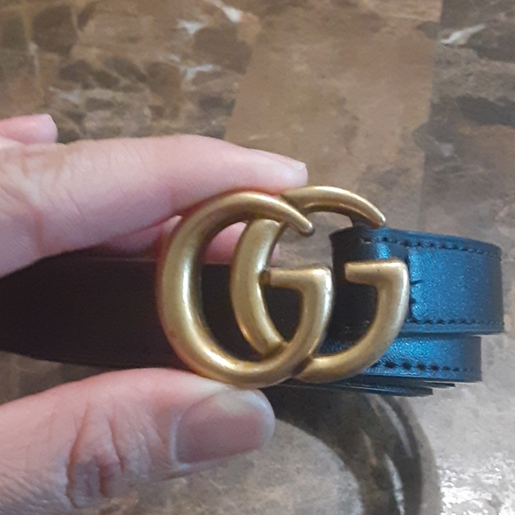Reposhed monogrammed belt - Picture 3 of 4